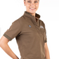 EL119 Hitchley and Harrow Loose Fit Polo - Olive Frill