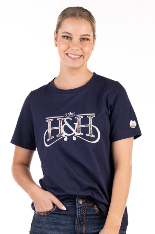 TS32 Hitchley and Harrow T Shirt Navy