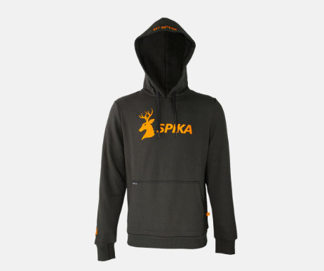 GOH-CLB-1A2 Spika Men's Go Classic Black Hoodie