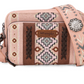 WG2207-3003PK Wrangler Aztec Crossbody Pink