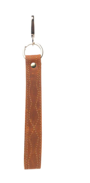 S-10883 Red in Russet Key Fob In Brown