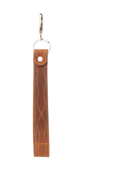 S-10883 Red in Russet Key Fob In Brown