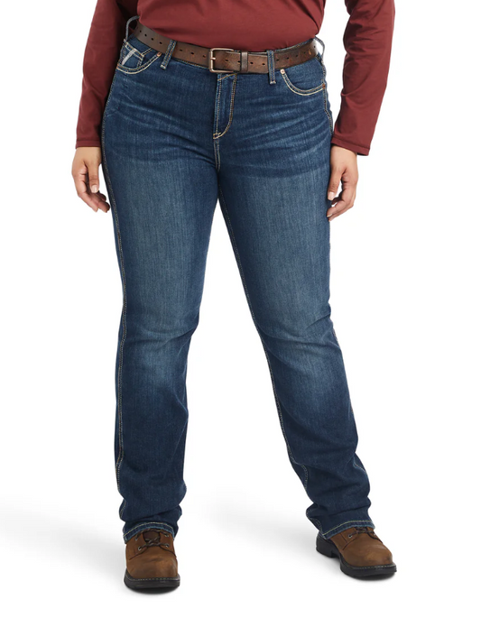 10041068 Ariat Women's Rebar Perfect Rise Straight Leg work Flex Jean  Riveter Atlanta