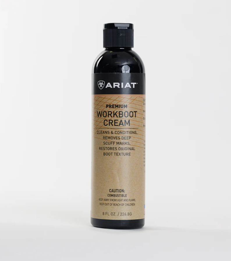A27004  Ariat Workboot Cream 8OZ