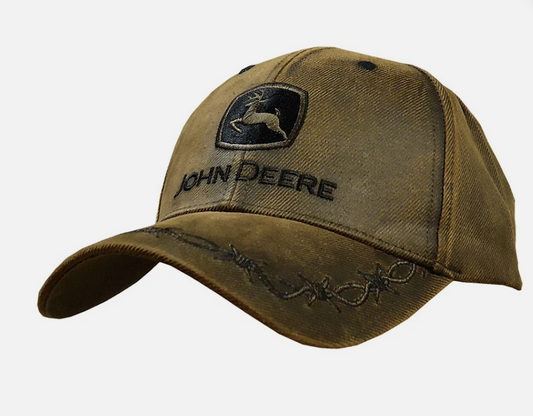 13080099BW00  John Deere Oilskin Cap