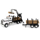46720 1:16 Peterbilt Log Truck w/pup Trailer