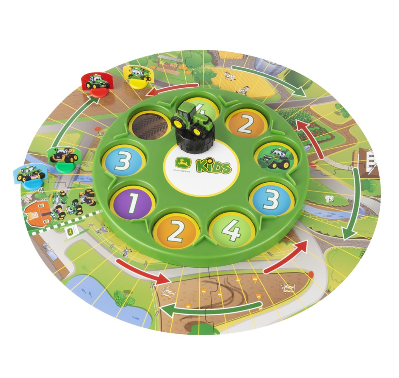47411 John Deere Kids Go Johnny Go Game