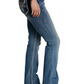 EBS813 Grace in LA Women's Desert Aztec Floral Skull Jean 34 Leg