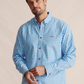 1SHM00002 S.Kidman Men's Holstein Shirt Pale Blue