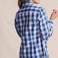 1SHW00016 S.Kidman Women's Redbank Long Sleeve Shirt Mid Blue