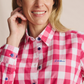 1SHW00016 S.Kidman Women's Redbank Long Sleeve Shirt Pink