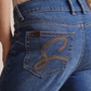 1PAW00149R S.Kidman Women's Bimbi Bootleg Jean's 34Leg