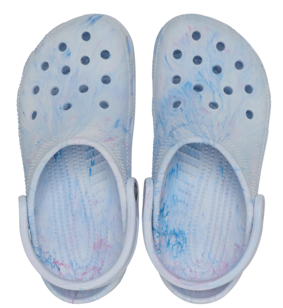 211583-42D   CROCS Classic Marbled Clog Oxygen Swirl