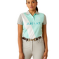 10055247 Ariat Women's Taryn Polo Beach Glass