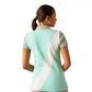 10055247 Ariat Women's Taryn Polo Beach Glass