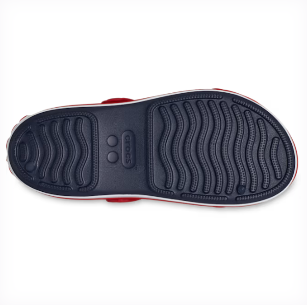 209423-4OT - 209424-4OT   CROCS Kids Crocband Cruiser Sandal Navy/ Varsity Red