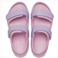 209424-84I - 209423-84I   CROCS Kids Crocband Cruiser Sandal Ballerina/ Lavender