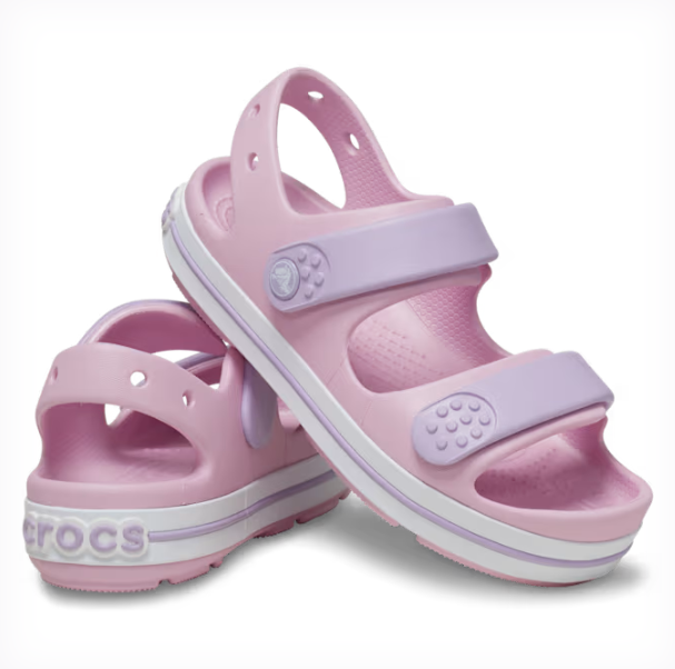 209424-84I - 209423-84I   CROCS Kids Crocband Cruiser Sandal Ballerina/ Lavender