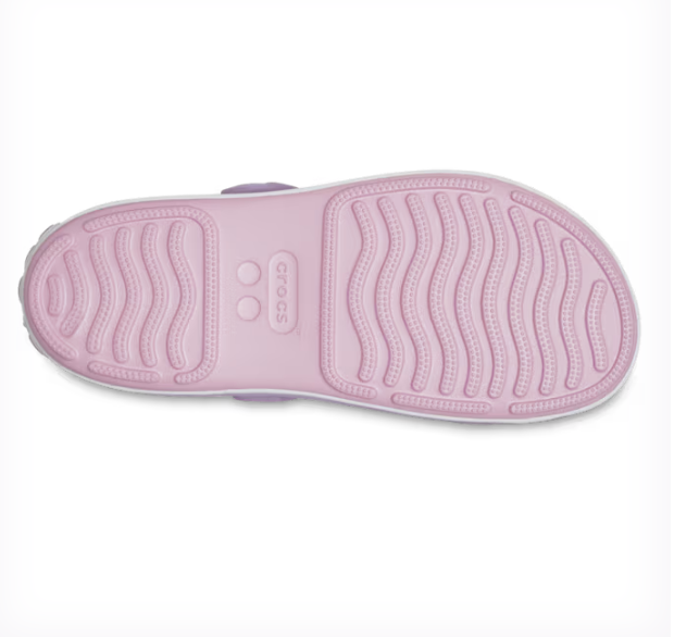 209424-84I - 209423-84I   CROCS Kids Crocband Cruiser Sandal Ballerina/ Lavender