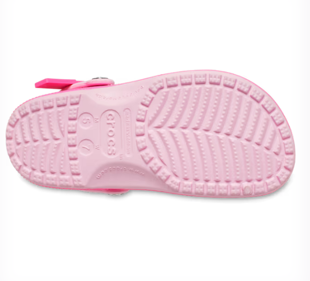 211405-90H   CROCS Classic Mattel Pink Barbie Clogs