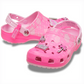 211405-90H   CROCS Classic Mattel Pink Barbie Clogs