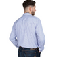 MBLS2400 Just Country Men's Evan Full Button Blue Check