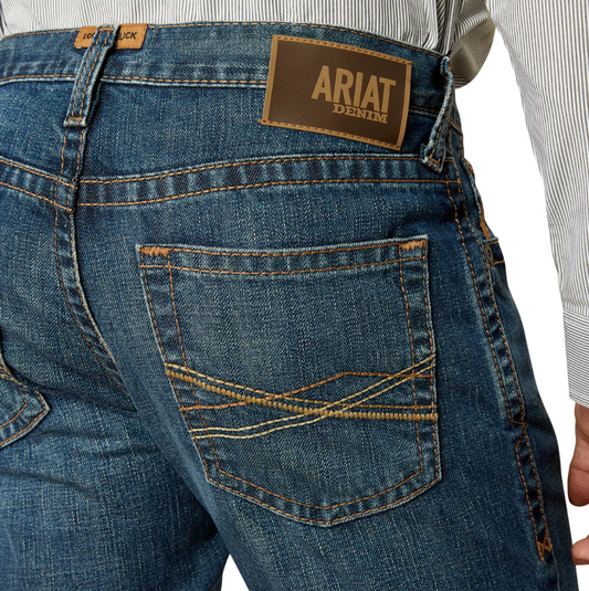 10058935 Ariat Men's M4 Relaxed Straight Jean Norwich Newton