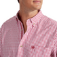 10048079 Ariat Men's Pro Series Cliff LS Shirt Red Check