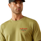 10054836 Ariat Men's Full Circles SS Tee Tent Green