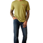 10054836 Ariat Men's Full Circles SS Tee Tent Green