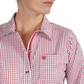 10048072 Ariat Women's Kirby LS Shirt Red Check