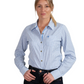 10048070 Ariat Women's Kirby LS Shirt Blue Check