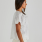 18976TWSS-WHIT  Sass Ani Blouse White