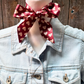 TW334 Cowgirl Necktie Burgundy & Cream