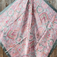 WR3416 Cowgirl Pink &  Grey Paisley Wild Rag