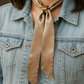 TW303 Cowgirl Necktie Tan