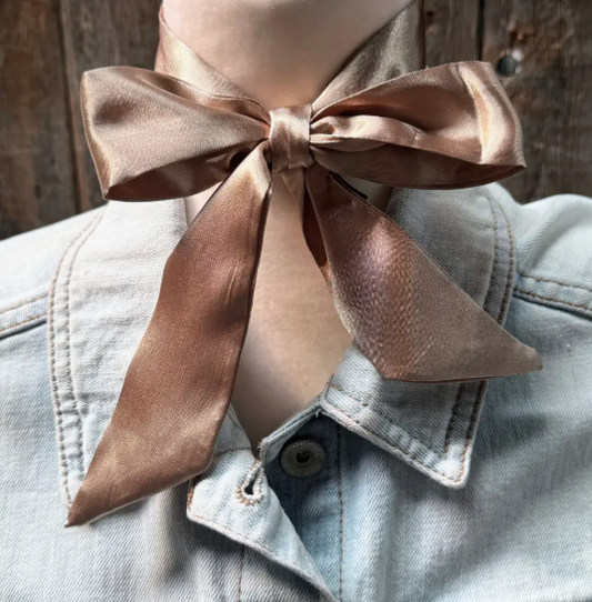 TW303 Cowgirl Necktie Tan