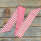 TW124 Cowgirl Necktie Red & White