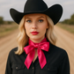 TW309 Cowgirl Necktie Hot Pink