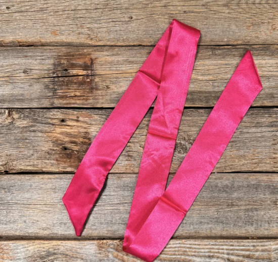 TW309 Cowgirl Necktie Hot Pink