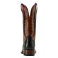 10061162 Ariat Men's Dakota Venttek Supple Black/Cinnamon