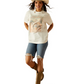 10055140 Ariat Women's Rodeo Tee Cloud Dancer