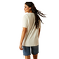 10055140 Ariat Women's Rodeo Tee Cloud Dancer