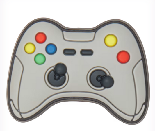 10007387 Croc Jibbitz Grey Gam e Controller Gamers