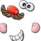 10015247 CROCS JIBBETZ Mr Potato Head 5 pack