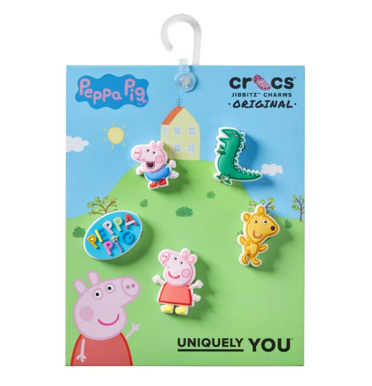 10015107 CROCS JIBBETZ Peppa Pig 5 pack