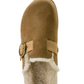 10063811 Ariat Women's Country Mule Sherpa Ranch Brown Suede