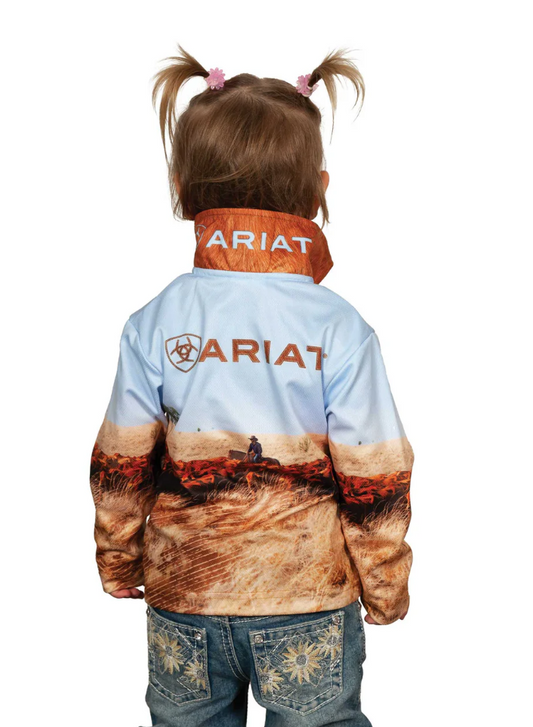 4012CLSP Ariat Kids Fishing Shirt Cattleman