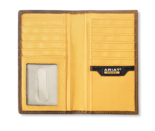 A3400644 Ariat Work Checkbook Brown