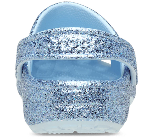 211940-4WK - 211939-4WK  Crocs Classic Glitter Clog Blue Frost